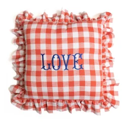 Tessile-Bitossi Home Copricuscino Con Imbottitura Love