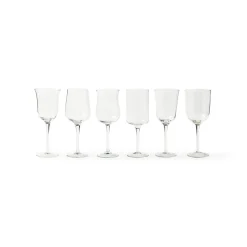 Bicchieri-Bitossi Home Set 6 Calici Forme Assortite Trasparente