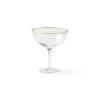 Bicchieri-Bitossi Home Set 2 Coppe Champagne Trasparente