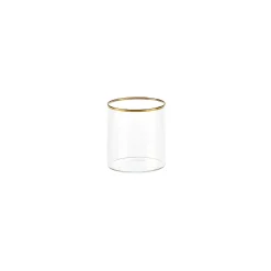 Bicchieri-Bitossi Home Set 6 Tumbler Bordo Oro