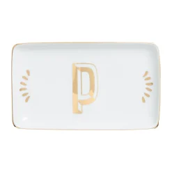 Accessori-Bitossi Home Vaschetta Rettangolare Lettera P